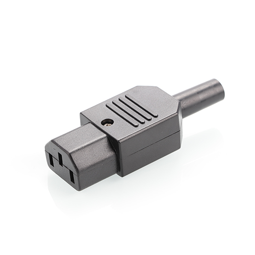 IEC320 C13 Female Plug 10A Straight Connector
